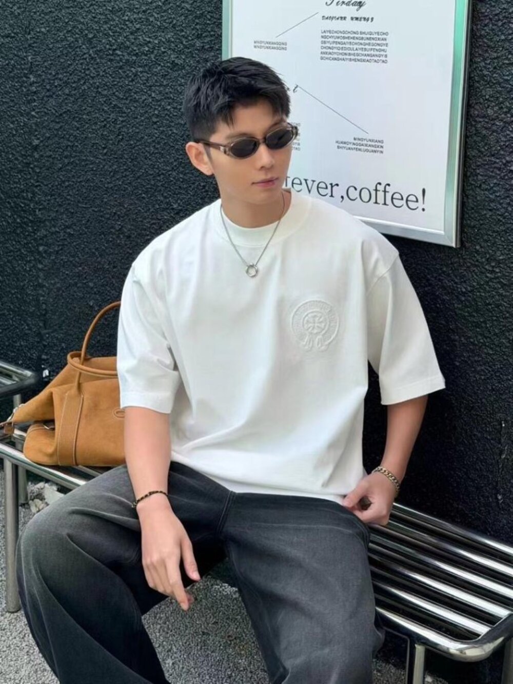 CHROME HEARTS T-SHIRT (WHITE)